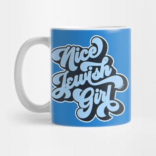 Nice Jewish Girl Retro Mug